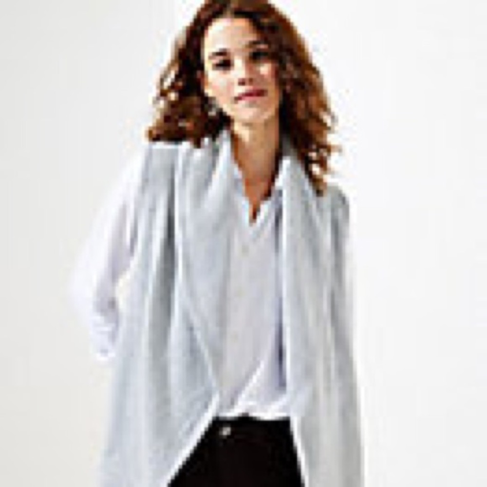 LOFT - Sleeveless Open Cardigan